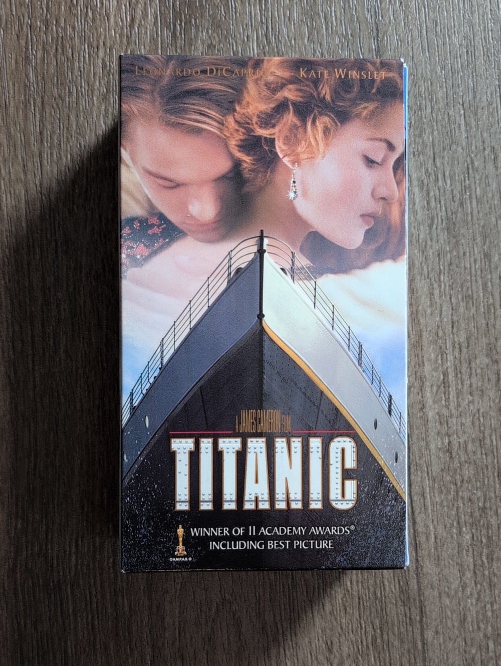 Titanic Classic Movie VHS - Black & Gold
